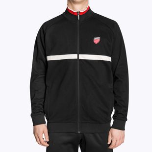 Herren PROSTO Tracktop Icool Sweatshirt schwarz