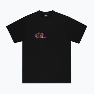 PROSTO Instinct schwarzes Herren-T-Shirt