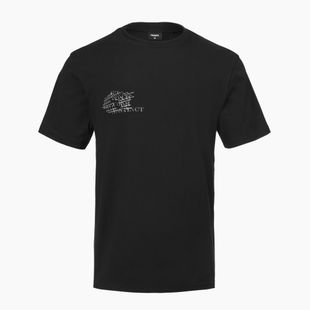 PROSTO Instinct schwarzes Herren-T-Shirt
