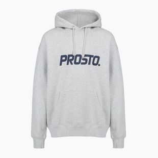 Herren PROSTO Fuss Hoodie grau