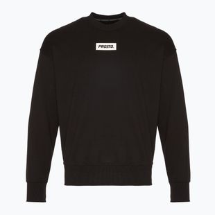 Herren PROSTO Crewneck Sweatshirt Box schwarz