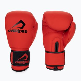 Overlord Rage rote Boxhandschuhe 100004-R/10OZ