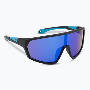 Sonnenbrille Kinder GOG Flint matt neon blue/black/polychromatic blue