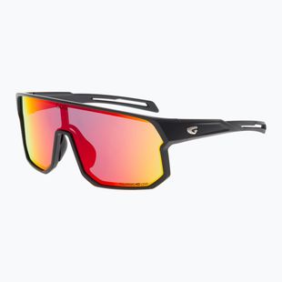 GOG Vidar mattschwarz/reflexschwarz/rot Sonnenbrille