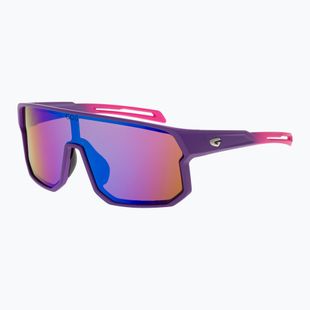 GOG Vidar matte lila/rosa/reflexblaue Sonnenbrille