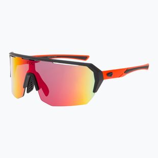 GOG Bragi mattschwarz/neonorange/reflexrot Sonnenbrille