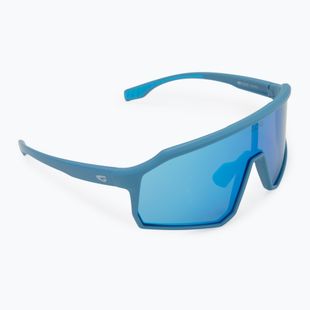 GOG Bingo matt blau/reflex weiß/blau Sonnenbrille