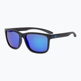 GOG Hawk matt schwarz/blaue Sonnenbrille