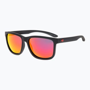 GOG Hawk matt schwarz/rot Sonnenbrille