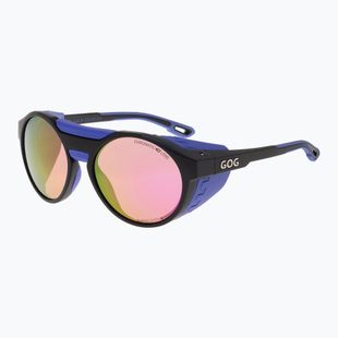 GOG Manaslu matt schwarz/lila Sonnenbrille