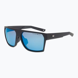 Sonnenbrille GOG Nazca matt black/reflex white blue