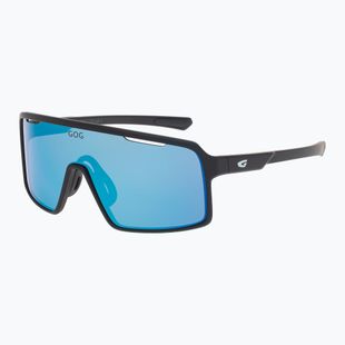 Sonnenbrille GOG Enki matt black/reflex white/blue