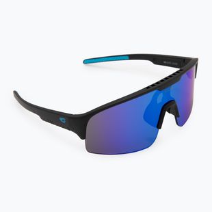 Kinder-Sonnenbrille GOG Petra matt black/blue reflex blue