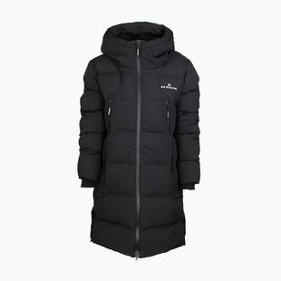 Damen-Isoliermantel BERGSON Snow Leopard Primaloft schwarz