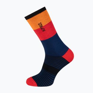 Alpinus Triest Socken navy blau / rot