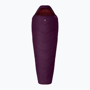 Alpinus Fiber Pro 1100 Schlafsack links burgundy