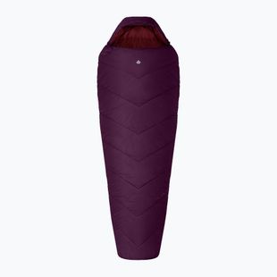 Alpinus Fiber Pro 1100 Schlafsack rechts burgundy