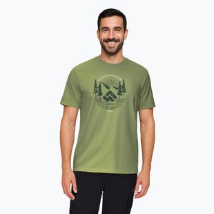 Alpinus Herren Kitreli grünes T-shirt