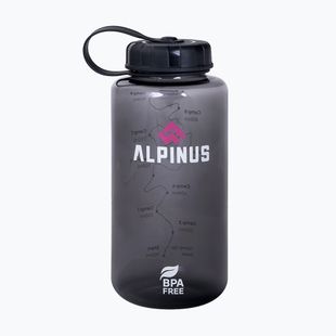 Alpinus Skierfe Reiseflasche schwarz
