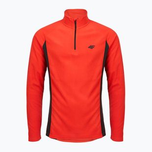 Thermoaktiver Sweatshirt Hoodie Herren 4F M045 red