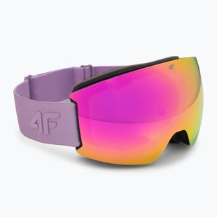 Skibrille 4F U044 violet/gradient smoke