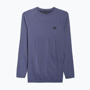 Herren Thermo-Longsleeve  4F M233 denim