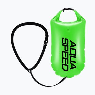 AQUA-SPEED Open Water fluo soft grüne Rettungsboje