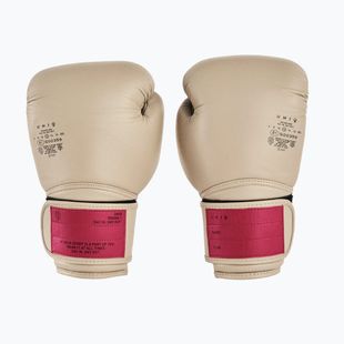 Boxhandschuhe UNIQ Velcro classic beige