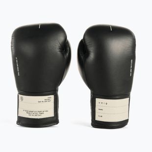 Boxhandschuhe UNIQ Laced Up technical black