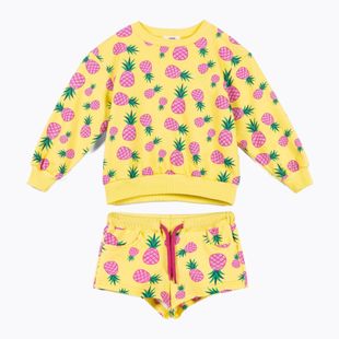 KID STORY Kinderset Bluse und Shorts süße Ananas