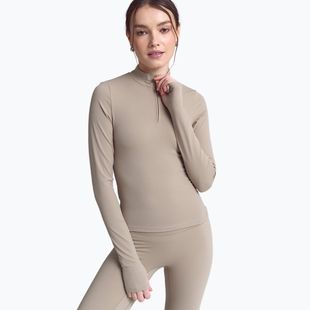 Damen Langarmshirt JOYINME Motion LS 1/4 Zip Salbei