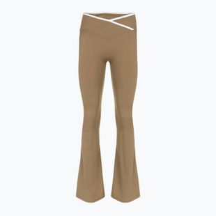 Damen-Yogahose JOYINME Dual Essence Flare Wüstenglut