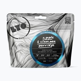 Gefriergetrocknete Lebensmittel LYOFOOD Apfel und Zimt Haferflocken 210 g