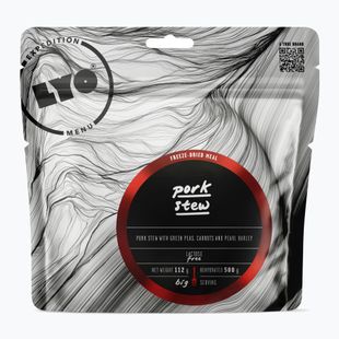 Gefriergetrocknete Lebensmittel LYOFOOD Schweinefleischeintopf mit Gerstengrütze und Erbsen 370 g