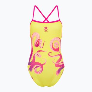 Badeanzug Damen SWEEP Aqua Kraken Rosa/Gelb