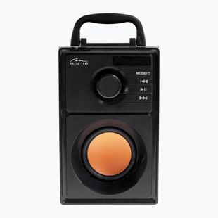 Media-Tech Boombox BT mobiler Lautsprecher schwarz/orange