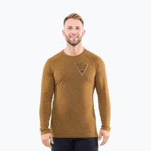 Herren Thermoaktiv-Sweatshirt Viking Andali brown