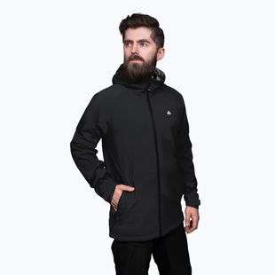 Alpinus Girdiman Herren Regenjacke schwarz