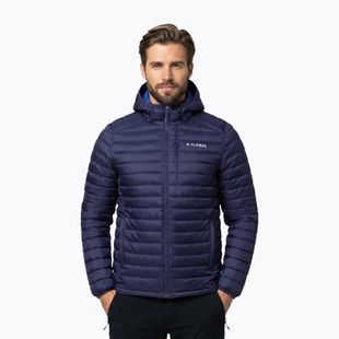 Herren-Daunenjacke Alpinus Kiruna navy blue