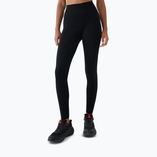 Damen-Trainingsleggings 4F Multiactive FNK F420 deep black