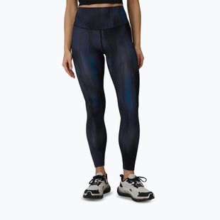Damen-Trainingsleggings 4F Solar Punk FNK F454 sea green allover