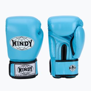 Boxhandschuhe WINDY Classic Genuine Leather sky blue