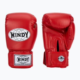 Boxhandschuhe WINDY Classic Synthetic Leather red