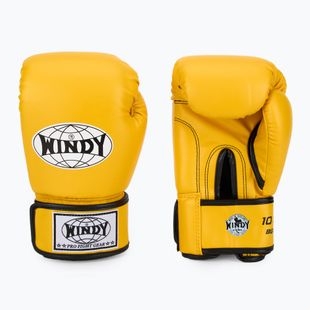 Boxhandschuhe WINDY Classic Synthetic Leather yellow
