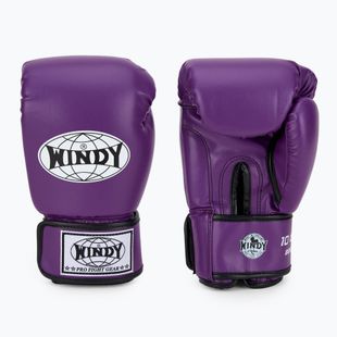 Boxhandschuhe WINDY Classic Synthetic Leather purple