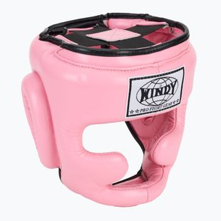 Boxhelm WINDY Genuine Leather pink