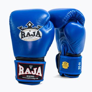 Boxhandschuhe RAJA BOXING Single Standard Genuine Leather blue