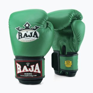 Boxhandschuhe RAJA BOXING Single Standard Genuine Leather green