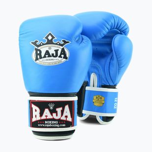 Boxhandschuhe RAJA BOXING Single Standard Genuine Leather light blue