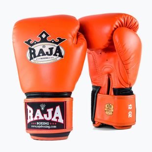 Boxhandschuhe RAJA BOXING Single Standard Genuine Leather orange